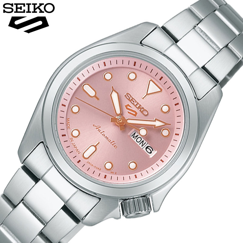 超人気モデル　セイコー5スポーツ　SRRA003 SEIKO 5 Sports SKX Series SRRA003 Pink Mechanical Women's
