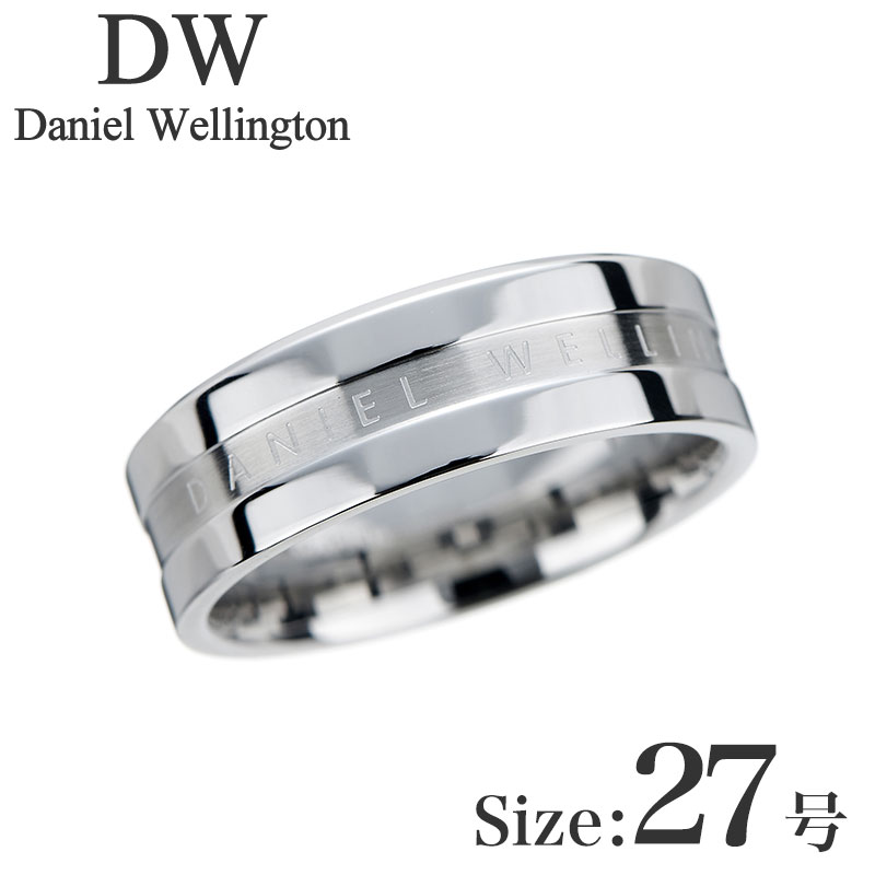 ダニエル ウェリントン アクセサリー Daniel 新社会人 入学 卒業 プレゼント Wellington リング エラン Elan Ring S 68 ユニセックス DW00400110 シルバー 人気 おすすめ おしゃれ ブランド ギフト
