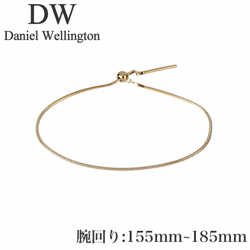 ダニエル ウェリントン アクセサリー Daniel 新社会人 入学 卒業 プレゼント Wellington ブレスレット チャーム スネーク Charm Snake Bracelet G ユニセックス DW00400395 ゴールド 人気 おすすめ おしゃれ ブランド ギフト