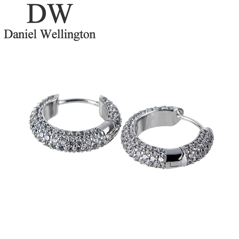 ダニエル ウェリントン アクセサリー Daniel 新社会人 入学 卒業 プレゼント Wellington ピアス パヴェ クリスタル イヤリング Pave Crystal EarRings S レディース DW00400657 女性 シルバー 人気 おすすめ おしゃれ ブランド ギフト 母の日|ブランドアクセと腕時計のカプセル