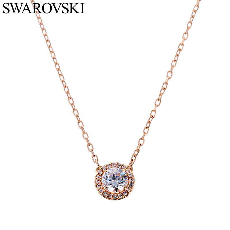 スワロフスキー ウナ ネックレス Swarovski 新社会人 入学 卒業 プレゼント ペンダント Una レディース 女性 アクセサリー アクセ ジュエリー ホワイト 5636272 ブランド シンプル かわいい 大人 人気 彼女 母親 お母さん 友達 女友達 誕生日プレゼント お祝い 結婚記念日