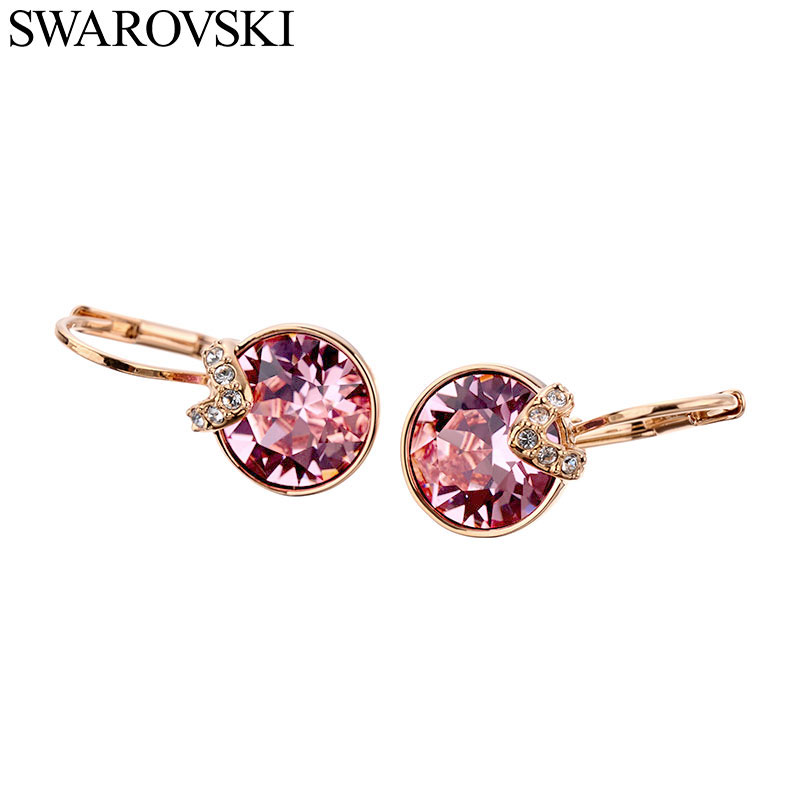 スワロフスキー ベラ ピアス Swarovski 入学 卒業 プレゼント ドロップ Bella レディース 女性 アクセサリー アクセ ジュエリー ピンク 5662114 ブランド シンプル かわいい 大人 おすすめ 彼女 母親 お母さん 友達 女友達 誕生日プレゼント お祝い 結婚記念日人気 母の日