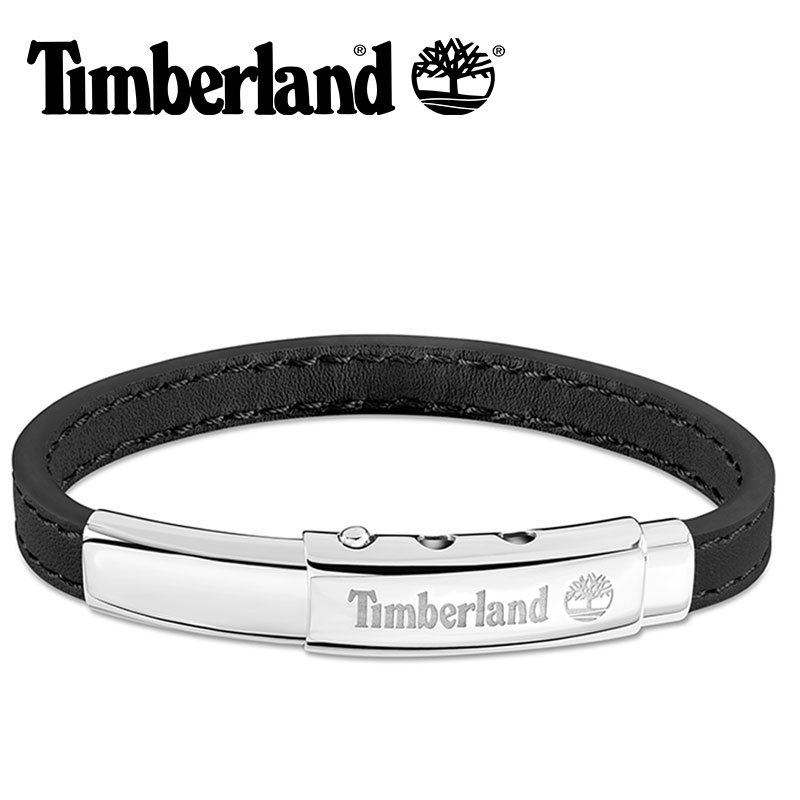 ティンバーランド アクセサリー Timberland ブレスレット 新社会人 入学 卒業 プレゼント アミティー AMITY メンズ バングルカラー:ブラック TDAGB0001601 人気 おすすめ おしゃれ かっこいい カジュアル 牛革 ブランド ギフト
