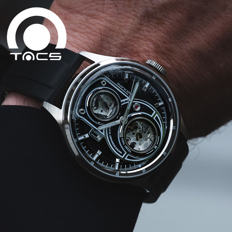 タックス 腕時計 イコフレックス オルトレンズ TACS Ikoflex ATL Lite メンズ オブスキュラ・スレート（グレー） ブラック 時計 機械式 自動巻き TS2501B 人気 おすすめ おしゃれ ブランド プレゼント 新社会人 入学 卒業 ギフト 45,045円