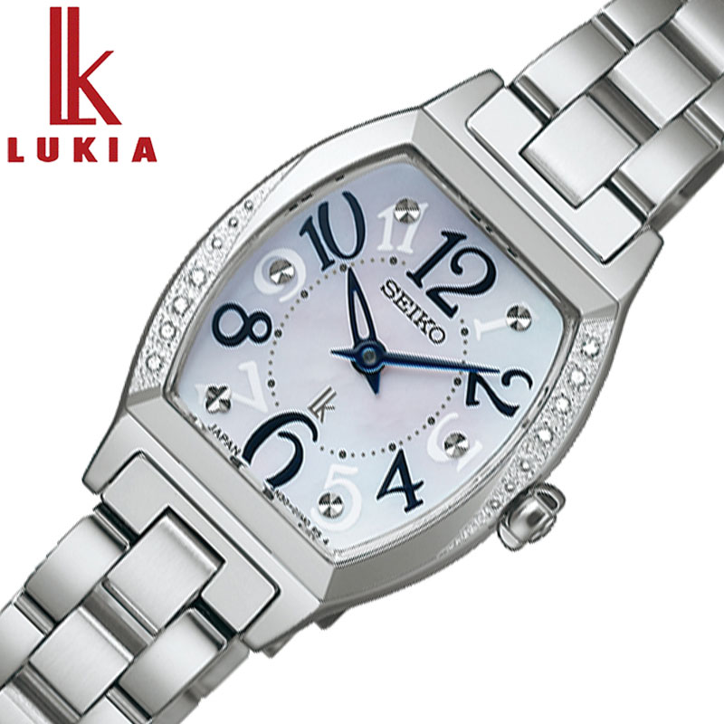 セイコー 腕時計 SEIKO 時計 ルキア ハッピーコレクション LUKIA Happy Collection レディース ホワイト シルバー メタル ベルトSSWA015 人気 おすすめ おしゃれ かわいい 華奢 シンプル ファッション ビジネス カジュアル ブランド プレゼント 新社会人 入学 卒業 ギフト