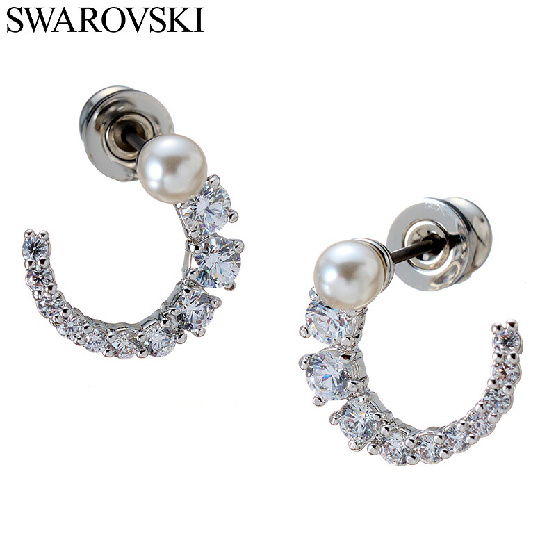 【最大6,930円引き】【35%OFF】 スワロフスキー アクセサリー Swarovski ピアス プレゼント レディース ホワイト SW-5692260 人気 おすすめ おしゃれ 上品 華やか ジュエリー ラグジュアリー かわいい 光沢 彼女 嫁 友達 女友達 誕生日 お祝い 記念日 ブランド ギフト|ブランドアクセと腕時計のカプセル