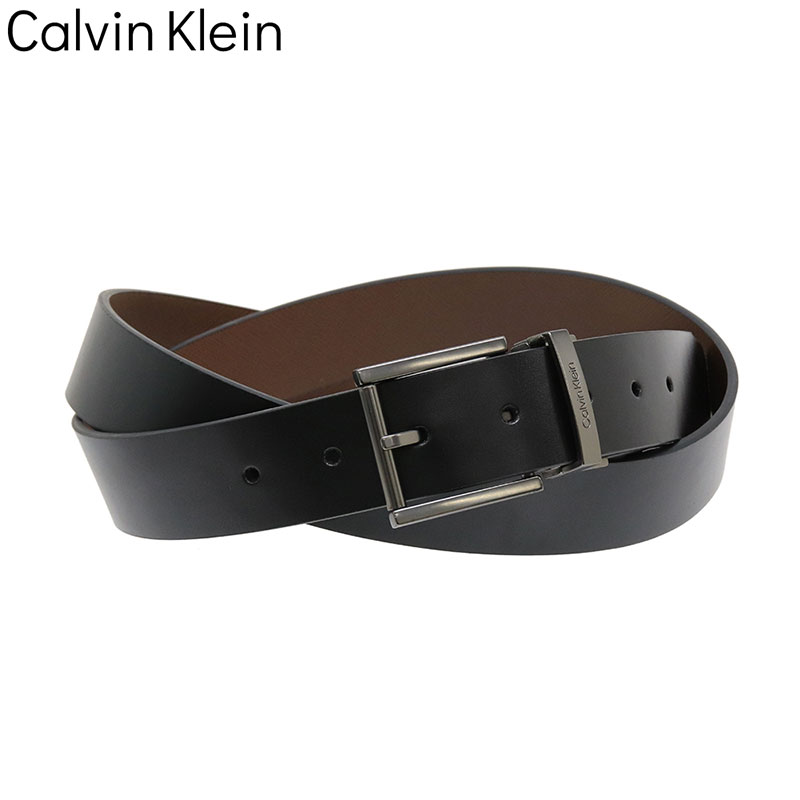 カルバンクライン リバーシブルベルト Calvin Klein 革小物 ベルト Reversible Belt メンズ ブラック / スムース ブラウン サフィアーノ11CK010024 人気 おすすめ おしゃれ ブランド プレゼント 新社会人 入学 卒業 ギフト 母の日|ブランドアクセと腕時計のカプセル