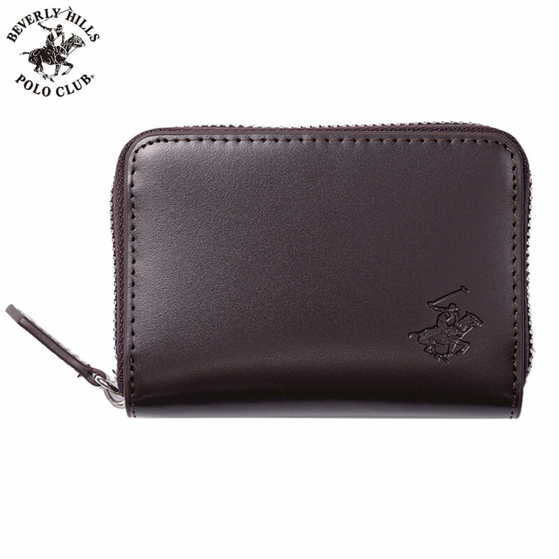 ビバリーヒルズ ポロ クラブ コインケース BEVERLY HILLS POLO CLUB 小銭入れ コインケースメンズ ダークブラウン/ブラウン BHG-M1003-DBR-BR 人気 おすすめ おしゃれ ブランド プレゼント 新社会人 入学 卒業 ギフト