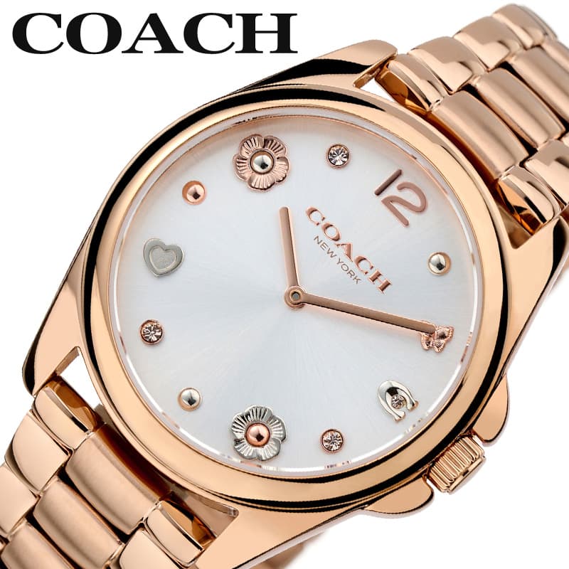 楽天市場】COACH コーチ 腕時計 レディース ステンレスベルト 女性用