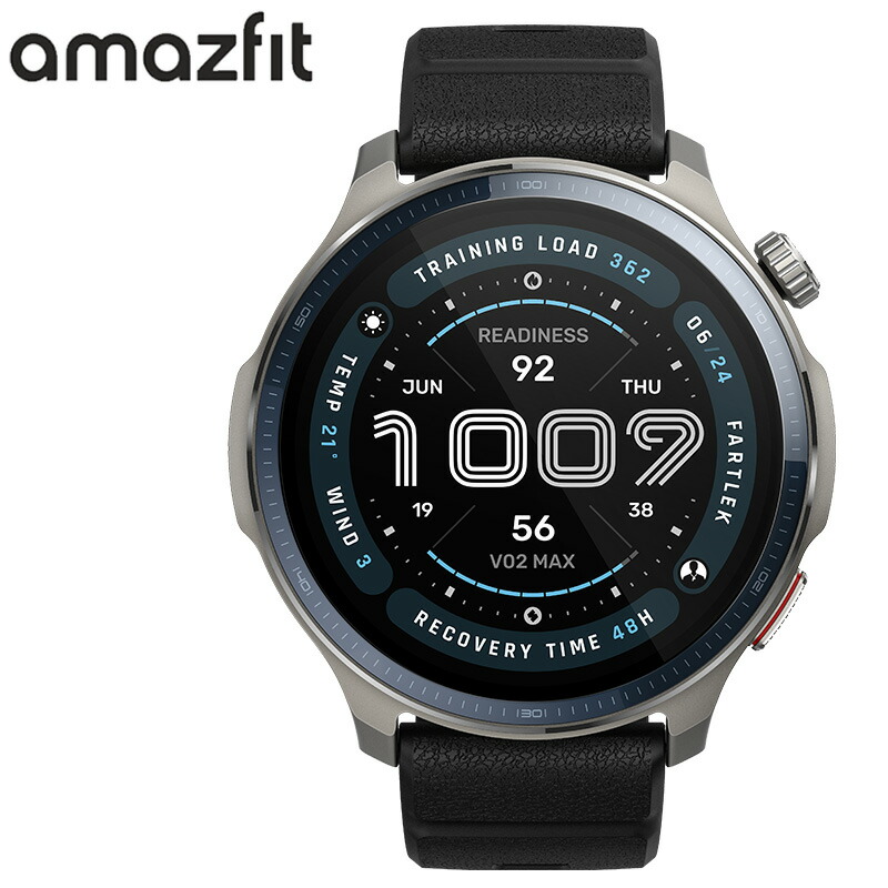 アマズフィット 腕時計 AMAZFIT スマートウォッチ バランス2 Balance2 メンズ ブラック シリコン ベルト SP170076-C01 シンプル カジュアル アウトドア ランニング スポーツ 防水 睡眠 健康管理 機能性 実用性 おしゃれ ブランド プレゼント 贈り物 新社会人 卒業 入学