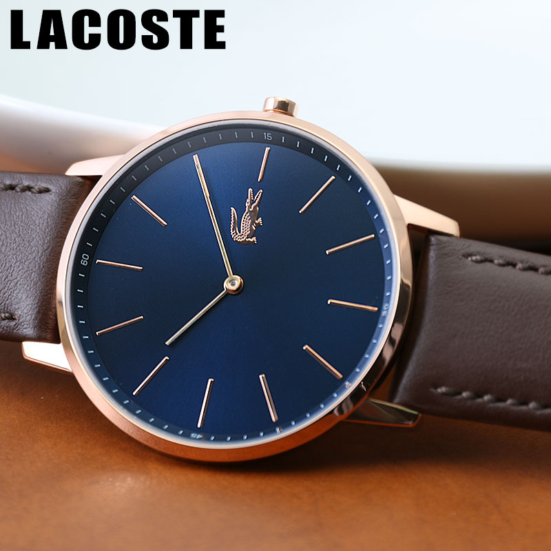 ラコステ 腕時計 LACOSTE 時計 メンズ 男性 かっこいい シンプル ロゴ おすすめ おしゃれ カジュアル テニス スポーツ ブランド 革ベルト レザー 大学生 入学 祝い 就活 社会人 大人 彼氏 夫 誕生日 記念日 プレゼント ホワイトデー ギフト 卒業