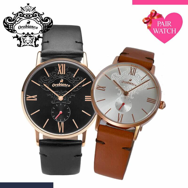 輝く高品質な 楽天市場 ペア価格 ペアウォッチ オロビアンコ 時計 Orobianco 腕時計 メンズ レディース シンパティコ センプリチタス ローズゴールド ペア ウォッチ 人気 ブランド 革ベルト シンプル 薄型 おしゃれ ビジネス レザー 恋人 彼氏 彼女 夫婦 お揃い