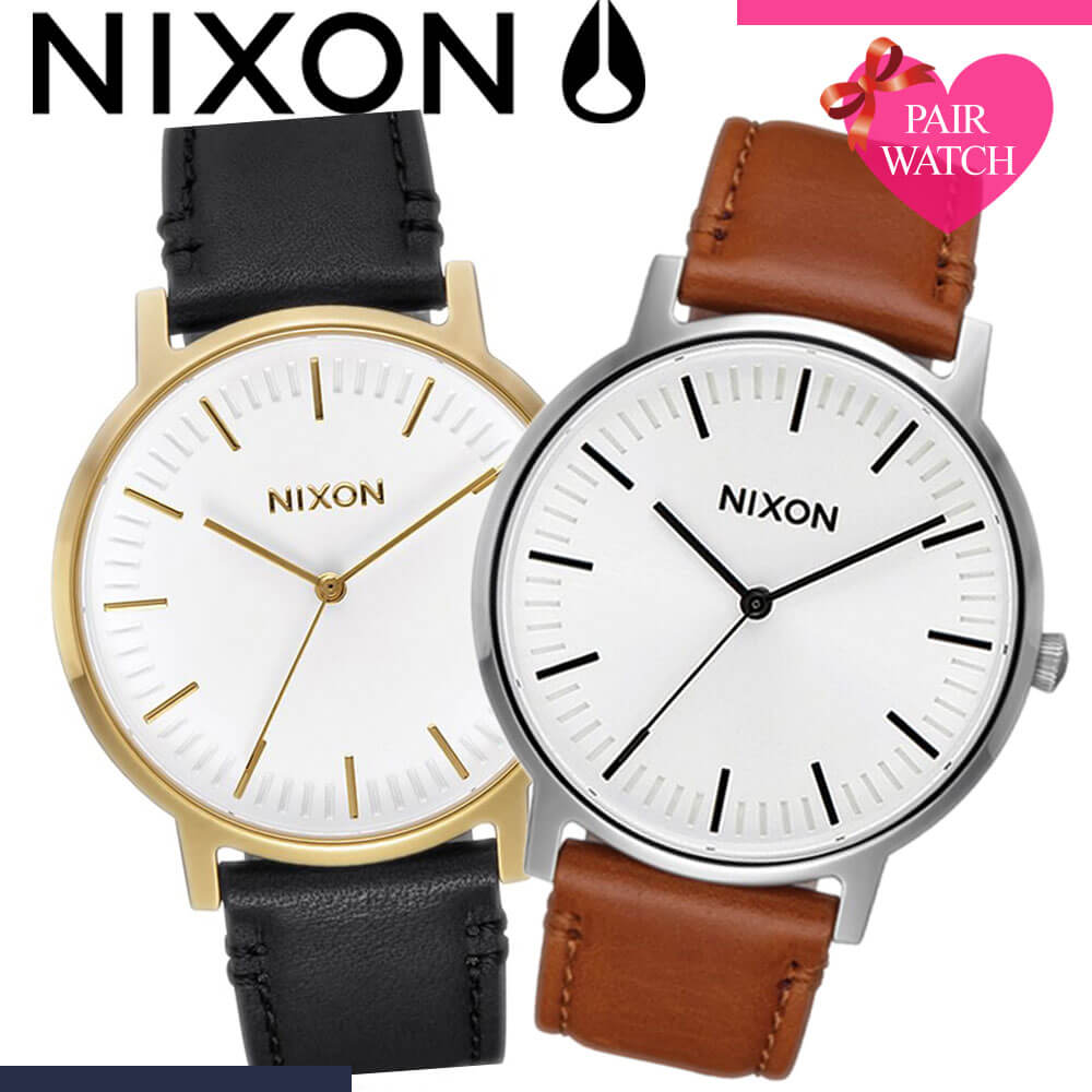 全てのアイテム 時計 Nixon 腕時計 ニクソン ペアウォッチ ペア価格 ポーター ギフト プレゼント 新生活 誕生日 記念日 結婚 夫婦 彼氏 彼女 シンプル おそろい ペア カップル 恋人 革ベルト おしゃれ シンプル ブランド 人気 Leather Porter レザー Pair Nixon 0803