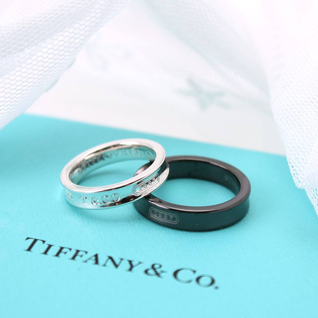 【楽天市場】[結婚指輪におすすめ]ティファニー 指輪 新品 1837 ペアリング シルバー 925 Tiffany＆co カップル お揃い