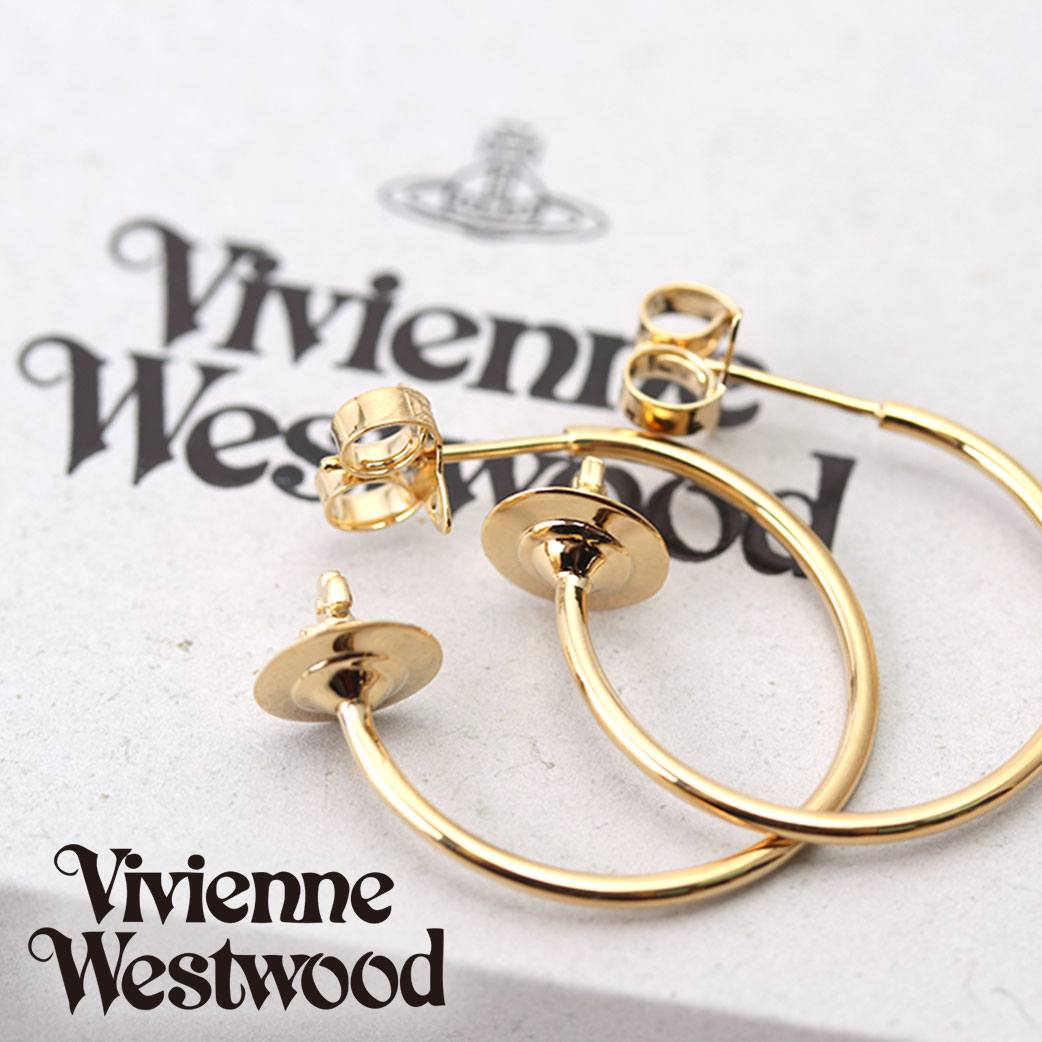 新品本物 当日出荷 ヴィヴィアン ピアス ヴィヴィアン ウエストウッド Vivienne Westwood ローズマリー スモール Rosemary Small レディース 女性 ビビアン フープピアス ブランド おしゃれ かわいい ゴールド 彼女 誕生日 Vvpi Vvacc 成人式 新社会人 プレゼント