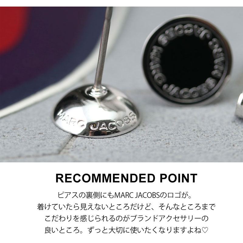 マークジェイコブスピアス ジュエリー 代 Marc ディスク おそろい ロゴ 30代 エナメル おしゃれ 代 Jacobs Logodiscenamel 40代 50代 60代 レディース 女性 成人式 新社会人 あ ギフト 女性人気ブランド Marc Jacobs マーク ジェイコブス ピアス