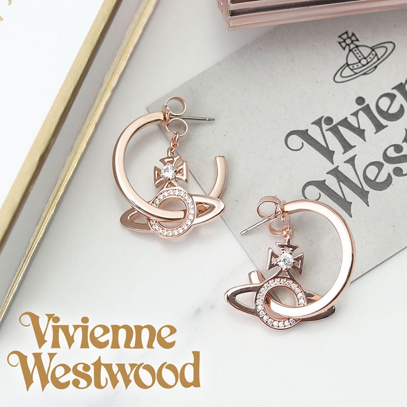 楽天市場 Vivienne Westwood ジュエリー ヴィヴィアン ウエストウッド ピアス ミランダ Miranda レディース g 人気 ブランド ビビアン ウェストウッド フープ 女性 彼女 シンプル おしゃれ 大人 可愛い オーブ ご褒美 誕生日 結婚 記念日 プレゼント ギフト