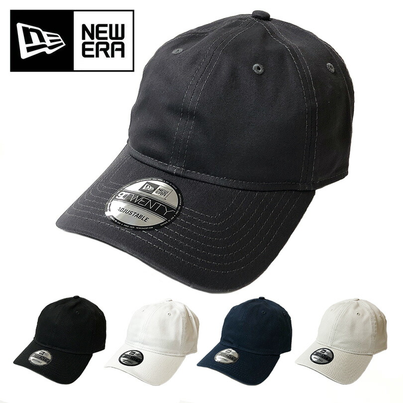 楽天市場 ニューエラ キャップ 無地 Newera 送料無料 人気 メンズ レディース アジャスター ローキャップ ブラック 9twenty Adjustable Unstructured Low Cap Ne1 Capsule