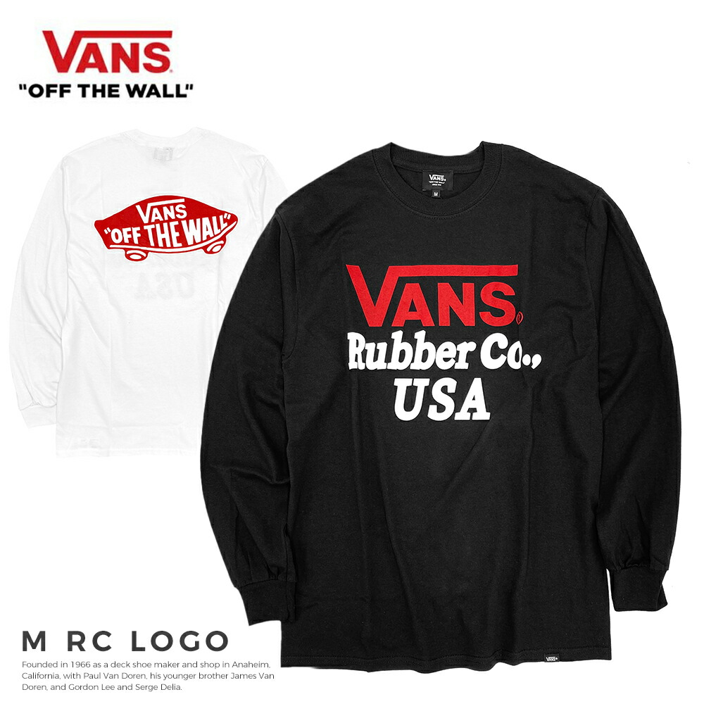 楽天市場】【20%OFF】VANS ロンT 長袖tシャツ メンズ レディース OFF ...