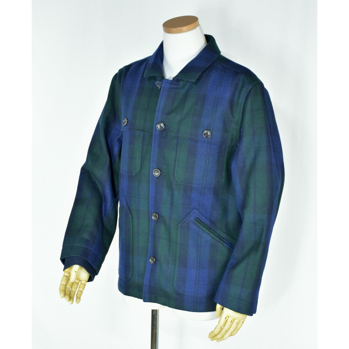 Tommy Hilfiger Mensトミーフィルフィガー　メンズチェックウールフィールドジャケット｜ＣＡＰＴＡＩＮ