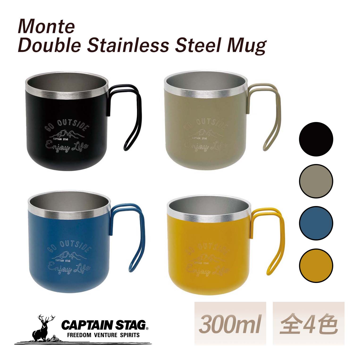 楽天市場】ステンレス カラビナ ラバーマグ ダブルウォール 容量