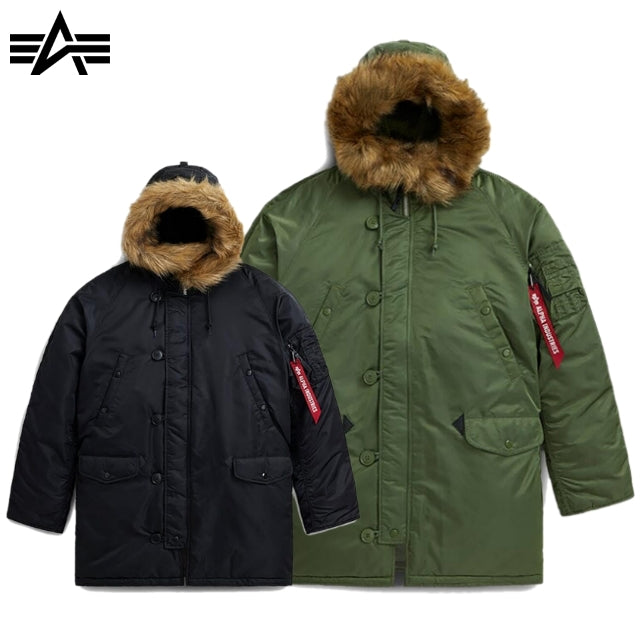 楽天市場】アルファインダストリー ALPHA INDUSTRIES N-3B スリム