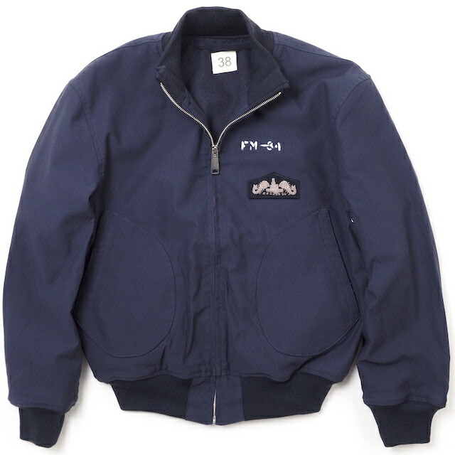 SESSLER（セスラー）U.S.NAVY SUBMARINERS DECK JACKET ショッピングセンター胸章付き添い人 サブマリーン 上衣1940\u0027s REPLICA 【中田バス発着場】