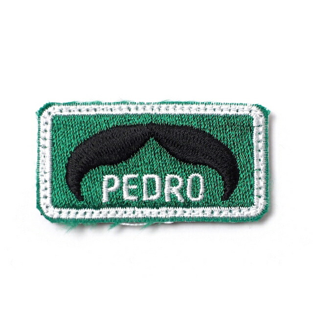 楽天市場 ミリタリーパッチ Pedro ヒゲミニパッチ ジョリーグリーン フック付き ｃａｐｔａｉｎ ｔｏｍ S