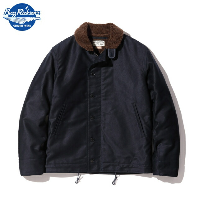 くらっち バズリクソンズ DEMOTEX-ED N-1 BR14408 BUZZ RICKSON'S Buzz Rickson's バズリクソンズ N-1 Brown デッキ