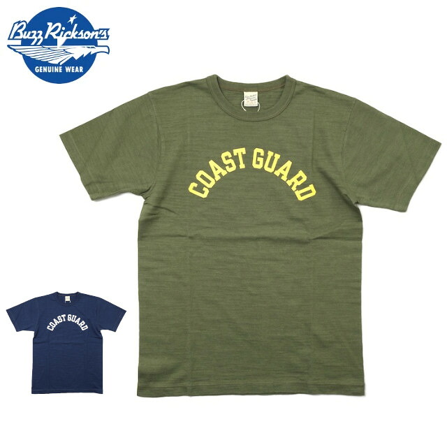 BUZZ RICKSON'S（バズリクソン）SLUB YARN T-SHIRT COAST GUARD Tシャツ [BR79567]