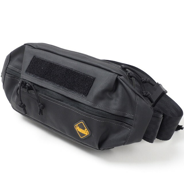 MAGFORCE（マグフォース）City Traveler Waistpack M Black (PVC上塗り) [MF-3313][シティートラベラーウエストパック M] バッグ-メンズバッグ