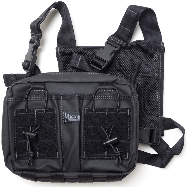 MAGFORCE（マグフォース）Entourage Chest Rig Black [MF-3571][アントラージュチェストリグ][500DナイロンPVCコーティング]｜ＣＡＰＴＡＩＮ　ＴＯＭ&rsquo;s