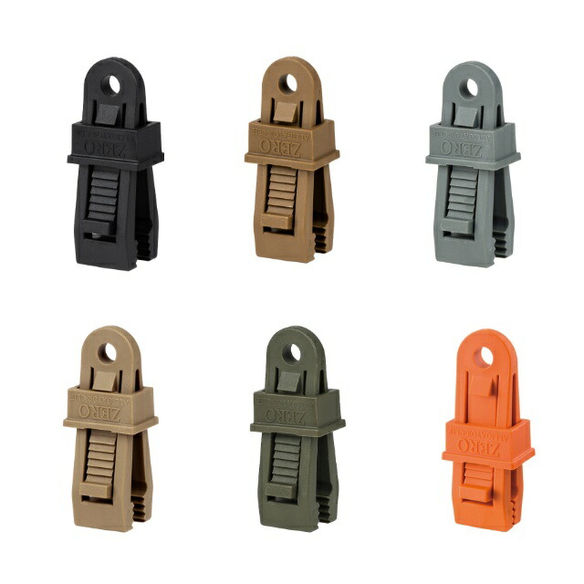 楽天市場】ZERO（ゼロ） アリゲーター クリップ 【メール便】 AL-082