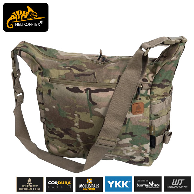 Helikon-Tex (ヘリコンテックス) BUSHCRAFT SATCHEL BAG [Multicam][サッチェルショルダーバッグ]【中田バス発着場】