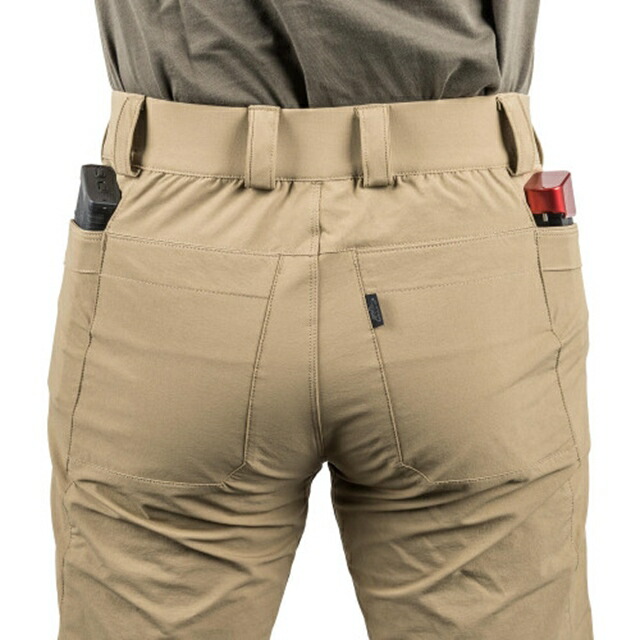 HELIKON-TEX Men's Covert Tactical Pants - Mud Brown, XXL Regular, 30" Waist, Stretch Nylon