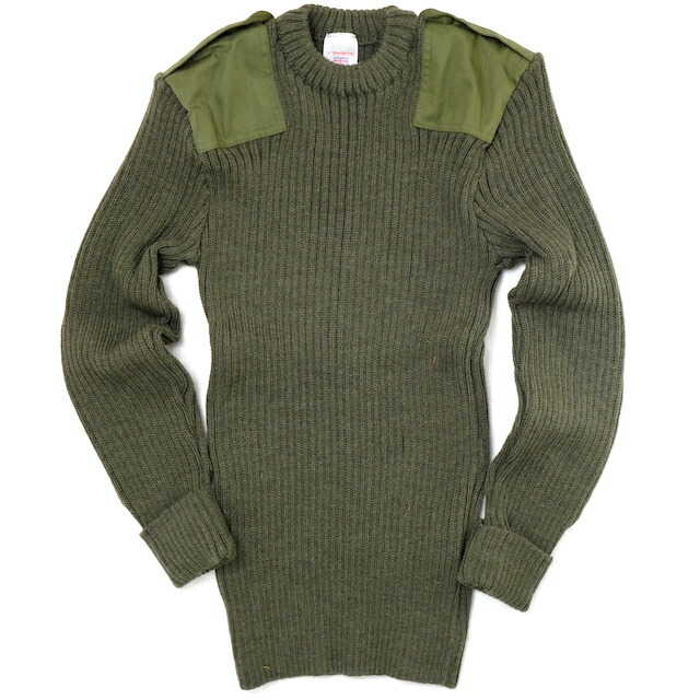 KEMPTON（ケンプ米トン）Woolly Pully クルーネックセーター [OD]