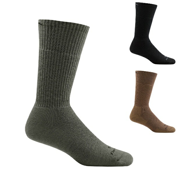DARNTOUGH TACTICAL（ダーンタフ タクティカル）[T4022] Tactical Boot Midweight with Full Cushion [3色][ブーツソック ミッドウェイト フルクッション]