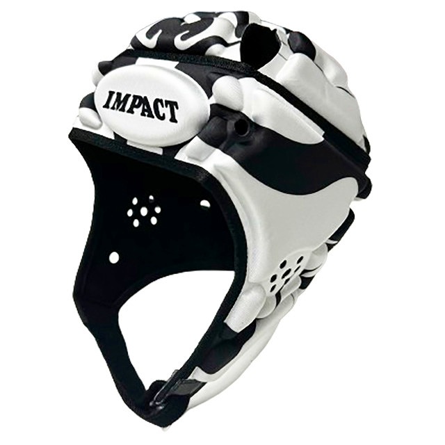 IMPACT ヘッドキャップ Lサイズ 黒/赤 狼デザイン - メルカリ