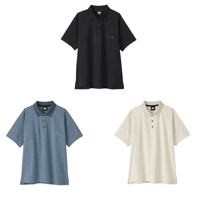 CANTERBURY カンタベリー アールプラスメディアポロ R+ MEDIA POLO メンズ ポロシャツ RP34078