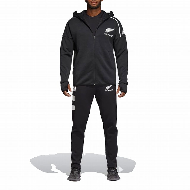 楽天市場 Adidas アディダス All Blacks オールブラックス アンセムジャケット 18 19 Z N E フーディー パーカー Ekx キャップ ラガーズ