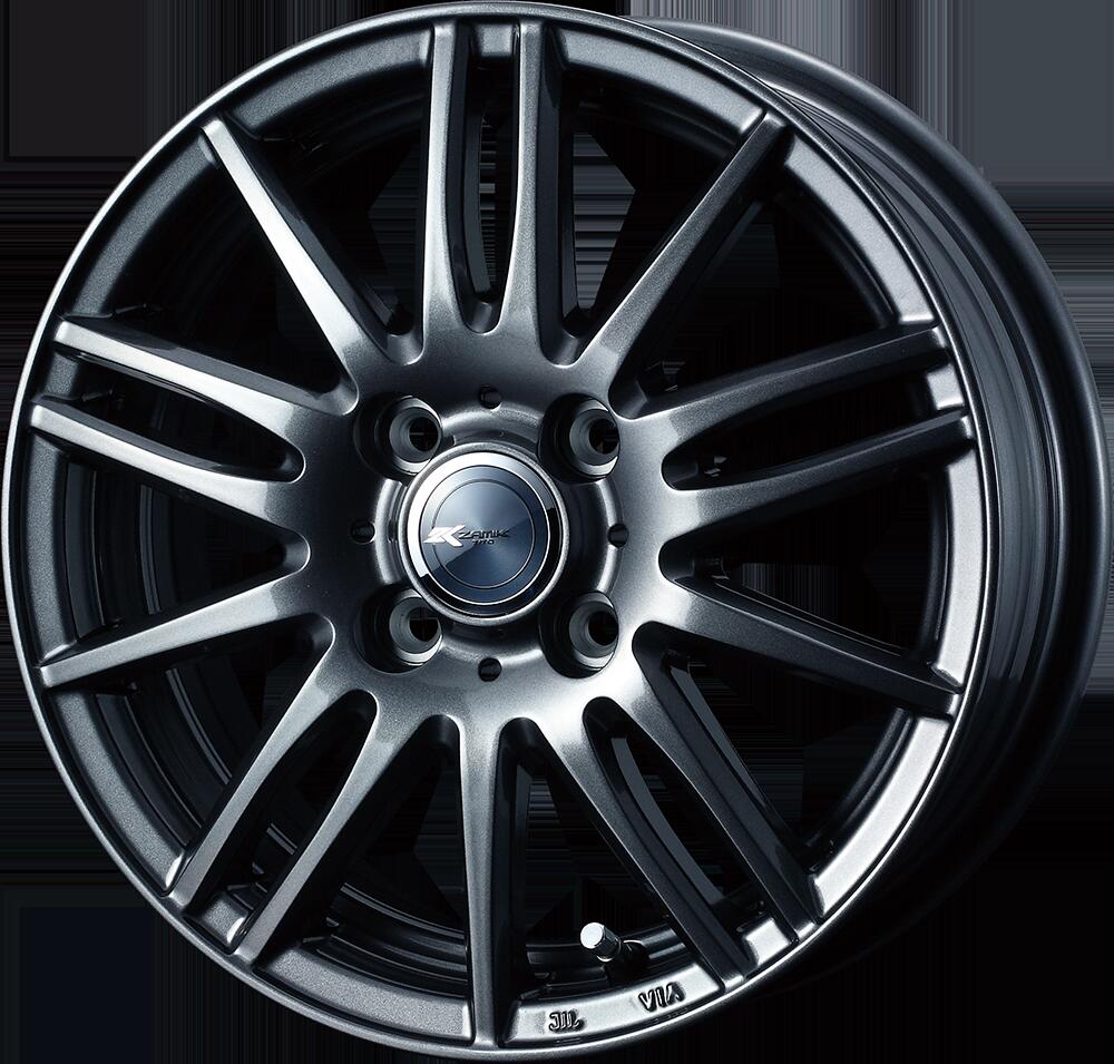 ウェッズ ホイール ザミック ティート アクア P10系 トヨタ 15インチ 4H 1本 0037586 WEDS|車パーツDIY