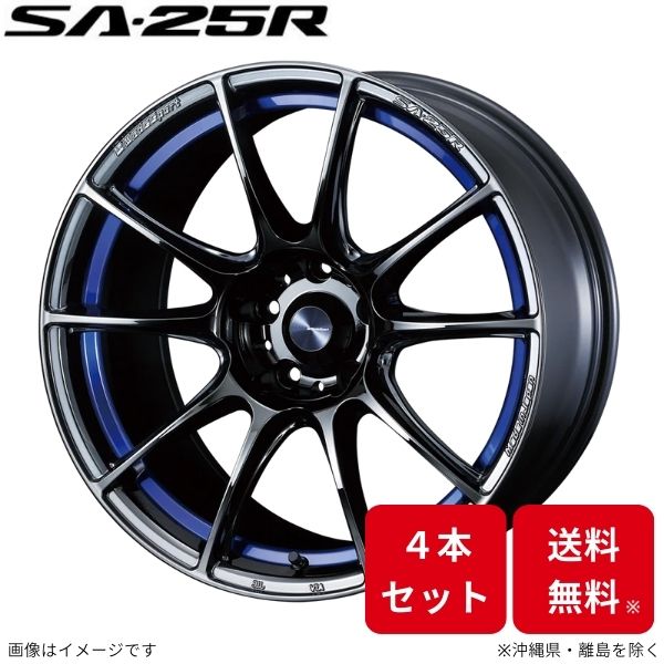 ウェッズ ホイール ウェッズスポーツ SA-25R アルファード 10系 トヨタ 18インチ 5H 4本セット 0073773 WEDS