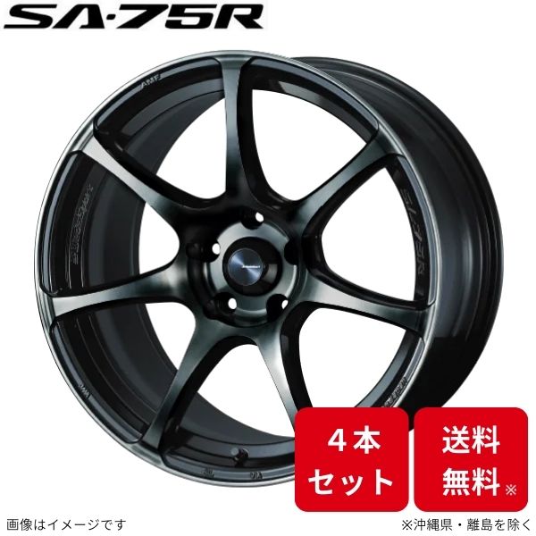 ウェッズ ホイール ウェッズスポーツ SA-75R IS350・IS200t 30系 レクサス 18インチ 5H 4本セット 0073987 WEDS|車パーツDIY