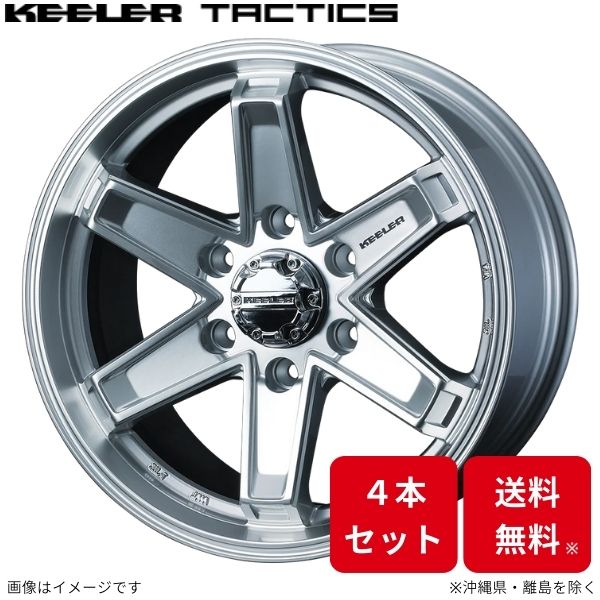 ウェッズ ホイール ウェッズアドベンチャー キーラー タクティクス デリカスペースギア PD/PE/PF 三菱 15インチ 6H 4本セット 0039706 WEDS