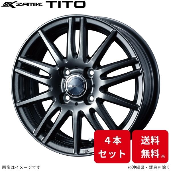 ウェッズ ホイール ザミック ティート パッソ 30系 トヨタ 15インチ 4H 4本セット 0037586 WEDS