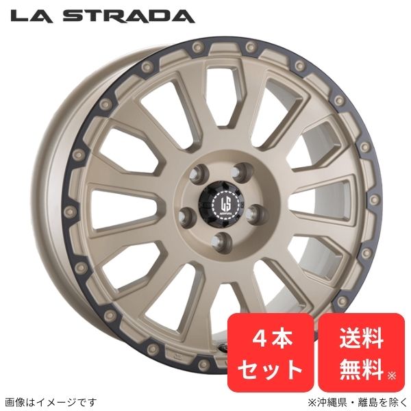 ホイール ラ・ストラーダ デリカD:5 CV1W/2W/5W ミツビシ 4本セット アヴェンチュラ 18インチ 5H LA880K40SDAR