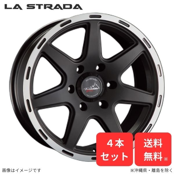 ホイール ラ・ストラーダ ランドクルーザープラド J150W/J151W トヨタ 4本セット ティラード クロス 17インチ 6H LTC775T20MBRPT