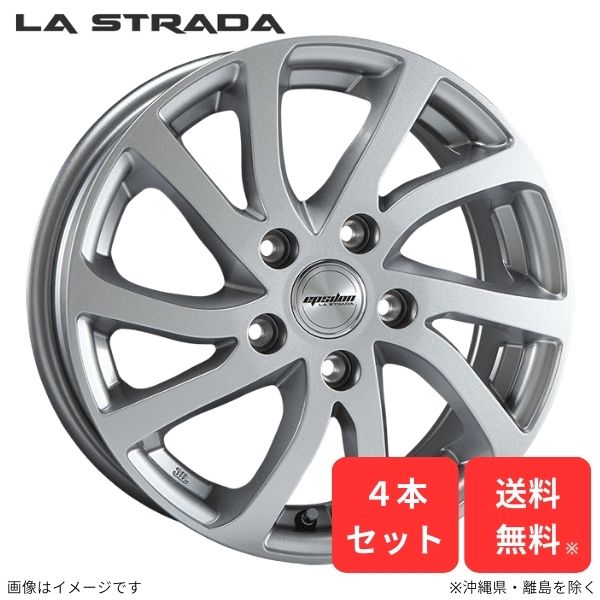 ホイール ラ・ストラーダ HS F10 レクサス 4本セット ティラード イプシロン 17インチ 5H LTE770K38｜車パーツDIY