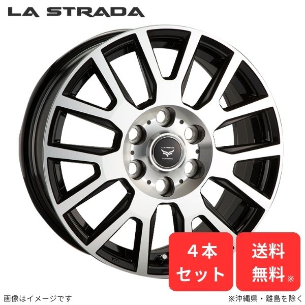ホイール ラ・ストラーダ グランエース H303W トヨタ 4本セット ティラード ラムダ 17インチ 6H LTL770U55BPT｜車パーツDIY