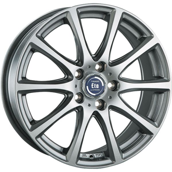 ホイール ラ・ストラーダ シェンタ L10G/C10G/L12G/L15G トヨタ 1本 ティラード イータ 15インチ 5H LETA560CK45HS